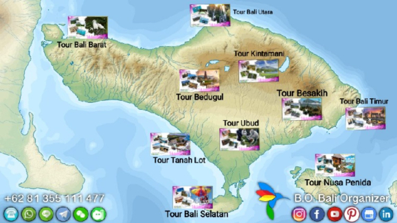 Daerah tujuan wisata di Bali